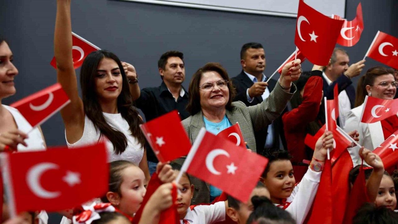Didim Belediyesi kreş ve gündüz bakımevinde 29 Ekim coşkusu yaşandı
