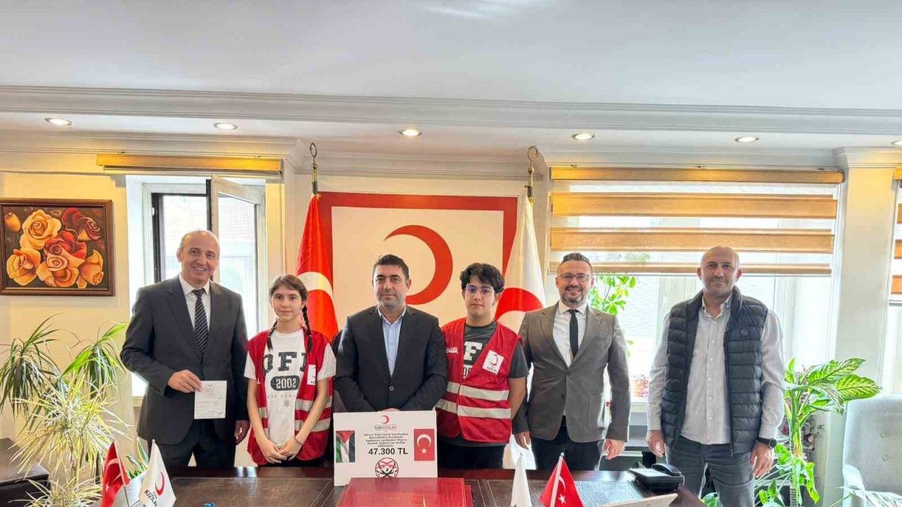 Genç yüreklerden Filistin’e umut