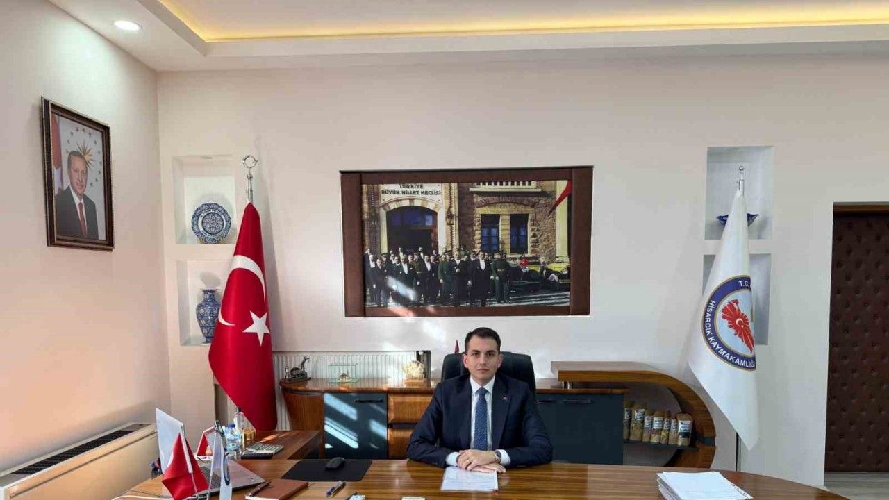 Hisarcık Kaymakamı Erkan Atam görevine başladı