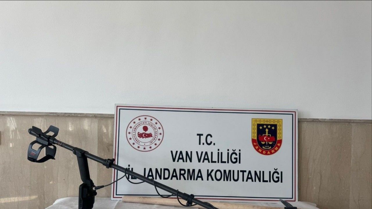 İzinsiz define arayanlara suçüstü