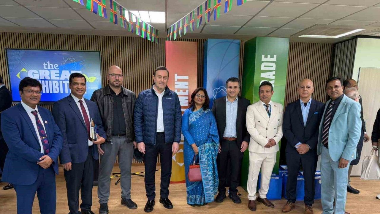 Muradiye OSB Başkanı Kıvırcık’ın İngiltere ziyareti yabancı basında