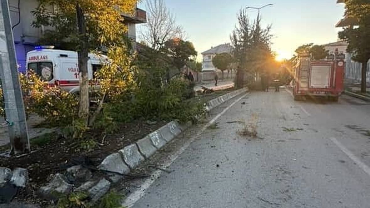 Patnos’ta hız kazaya neden oldu: 2 Yaralı