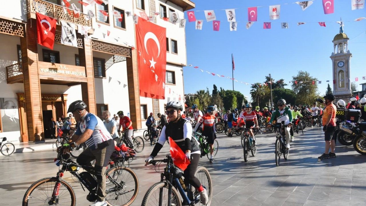 Pedallar cumhuriyet için çevrildi