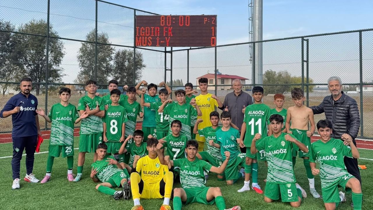 Alagöz Holding Iğdır FK Altyapıda Rekor Kırıyor