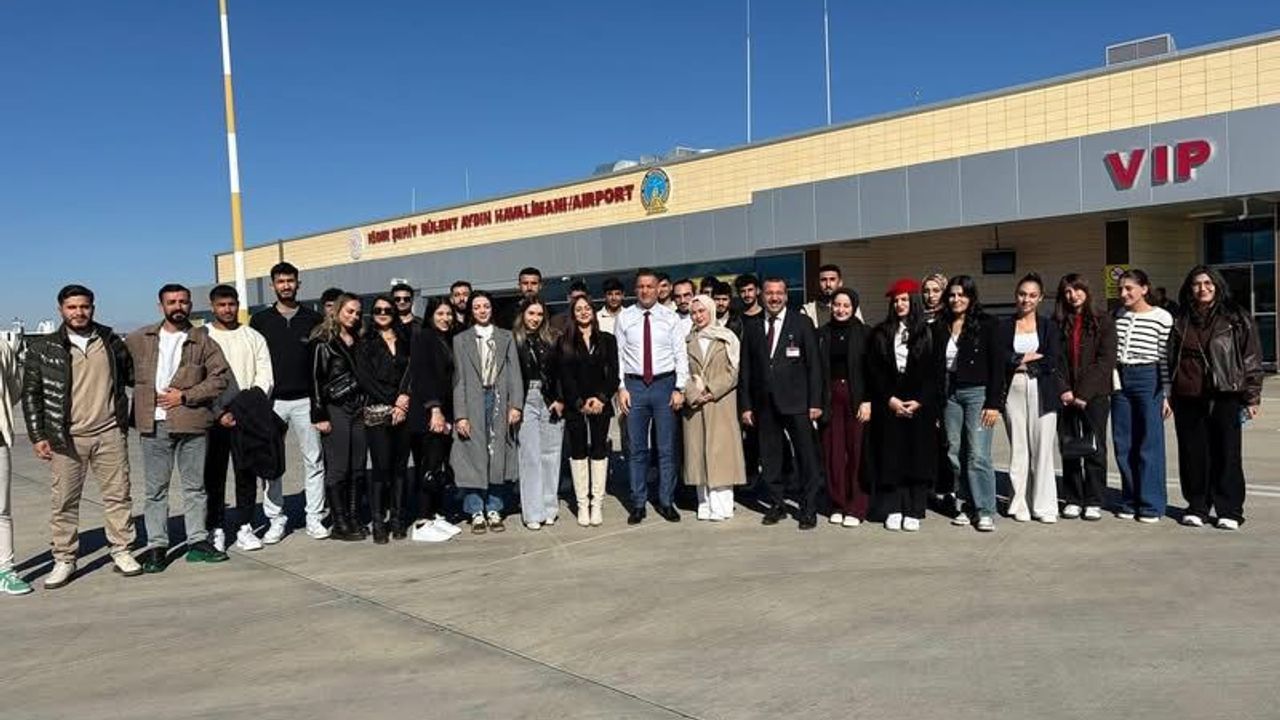 Havacılık Bölümü Öğrencileri Havalimanını Gezdi