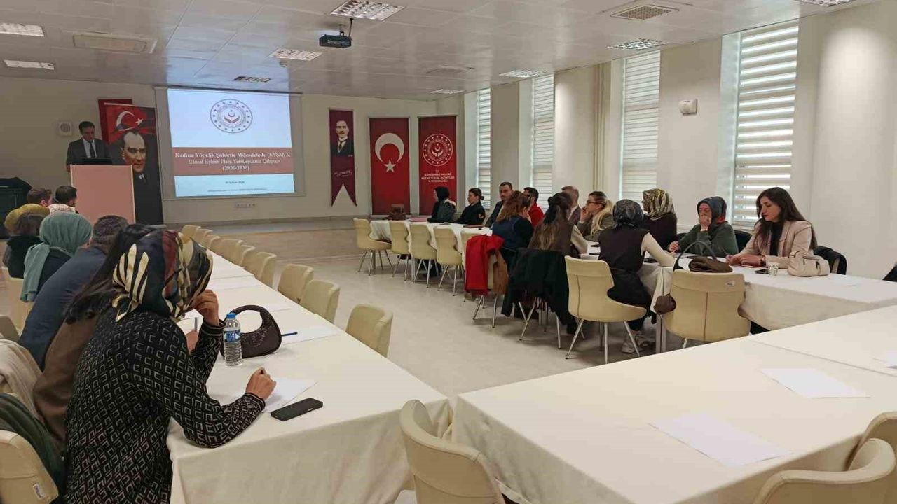 Kadına yönelik şiddetle mücadele çalıştayı düzenlendi