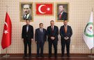 SGK İl Müdürü Eyikudamacı’dan Rektör Gürel’e Ziyaret