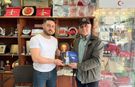 Iğdırlı Yazar Nizamettin Uca’dan Yeşil Iğdır Gazetesi’ne Kültür Ziyareti