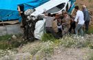 Tuzluca-Iğdır Karayolunda Korkutan Kaza: Araç Hurdaya Döndü