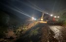 Sel Yolları Kapadı, Özel İdare Gece Yarısı Açtı
