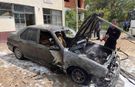 Park halindeki otomobilde çıkan yangın söndürüldü