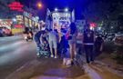 Uygulamadan kaçarken polisi ve motosikletliyi yaraladı
