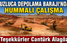 Tuzluca Depolama Barajı’nda Hummalı Çalışma