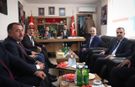 Adalet Bakanı Gürlek ile Milletvekili Alagöz, MHP İl Başkanlığını Ziyaret Etti