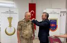 Kars'ta jandarma personeline rütbe terfi töreni