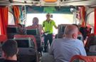 Kars'ta şehirler arası yollarda trafik denetimleri sürüyor