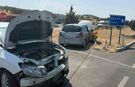Otomobiller kavşakta çarpıştı: 1 yaralı