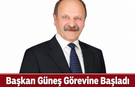 Belediye Başkanı Mehmet Nuri Güneş Görevine Başladı