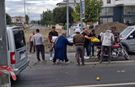 Iğdır’da Trafik Kazası : Otomobil ve Motosiklet Çarpıştı