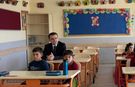 Karakoyunlu Kaymakamı’ndan Bulakbaşı İlkokuluna Ziyaret