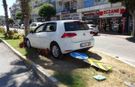 Otomobiller çarpıştı: 2 yaralı