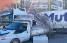 IĞDIR’DA MADDİ HASARLI KAZA