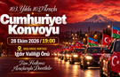 103 Araçlı Cumhuriyet Konvoyuna Davet