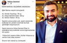 Baro Seçiminin Ardından Abbas Demirel’den Dikkat Çeken Paylaşım