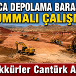 Tuzluca Depolama Barajı’nda Hummalı Çalışma