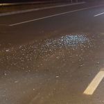 Havalimanı Kavşağında Maddi Hasarlı Kaza