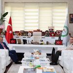 Iğdır Askerlik Şubesi Başkanı Üsteğmen Türe’den Rektör Gürel’e Ziyaret