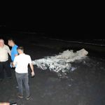 Samsun sahilinde şüpheli madde paniği: Ekipler alarma geçti