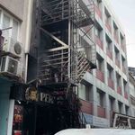 Bakırköy'de 6 katlı otelde yangın: 12 yaralı
