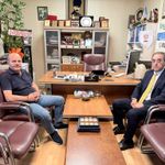 Başkonsolos Asip Kaya Tebrik Etti, Veda Etti