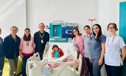 Minik Beren, açık kalp ameliyatı ile sağlığına kavuştu