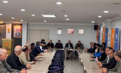 Ak Parti Merkez İlçe Başkanlığında Danışma Meclisi Toplantısı Yapıldı