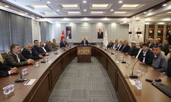 Vali Turan, Muhtarlarla Bir Araya Geldi