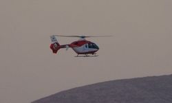 470 gramlık bebek helikopter ambulansla Van’a nakledildi