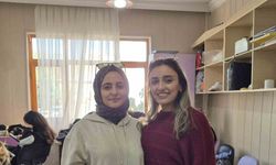 Abla ve kardeş, hayalleri için kuaförlük eğitimi alıyor