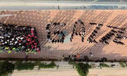Adıyaman Doğa Koleji’nden Gazze’ye destek mesajı