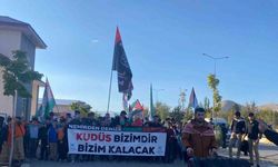 Ağrı’da Gazze ve Aksa Tufanı’na destek yürüyüşü düzenlendi