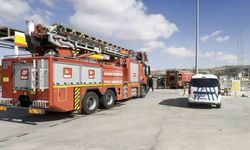 Aksaray’da akaryakıt istasyonundaki yangın korkuttu