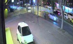Antalya’da halk otobüsünün yayaya çarptığı kazanın güvenlik kamerası ortaya çıktı