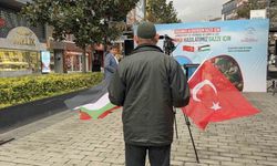Arnavutköy’de Gazze için tek yürek