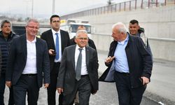 Başkan Büyükkılıç’tan açılış için gün sayan katlı kavşakta inceleme