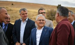 Büyükkılıç’tan Talas ilçesi kırsal mahallelerinde yatırım incelemesi