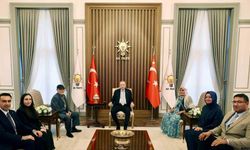Cumhurbaşkanı Erdoğan, Mersinli şehit ailesini kabul etti