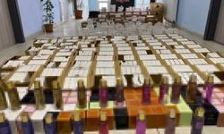 Kütahya’da 3 bin 755 şişe kaçak parfüm ele geçirildi