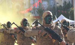 Manisa’da jandarmanın tüfekli gösterisi nefesleri kesti