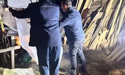 Marangoz atölyesinde çıkan yangın itfaiye ekiplerince söndürüldü